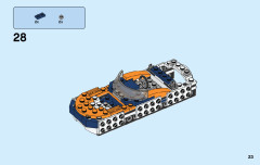 LEGO 31089 instructions page 23 – build guide