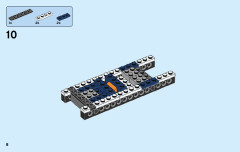 LEGO 31089 instructions page 8 – build guide