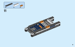 LEGO 31089 instructions page 9 – build guide
