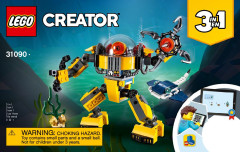 LEGO 31090 instructions page 1 – build guide