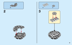 LEGO 31090 instructions page 11 – build guide