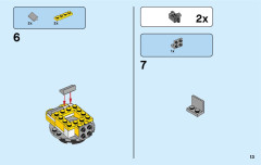 LEGO 31090 instructions page 13 – build guide