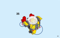 LEGO 31090 instructions page 33 – build guide