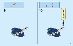 LEGO 31090 instructions page 9 – build guide