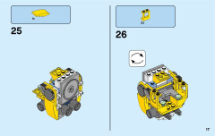 LEGO 31090 instructions page 17 – build guide