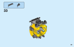 LEGO 31090 instructions page 23 – build guide