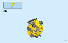 LEGO 31090 instructions page 25 – build guide