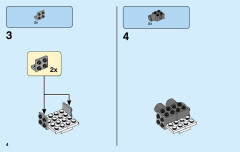 LEGO 31090 instructions page 4 – build guide
