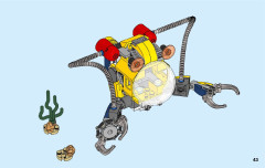 LEGO 31090 instructions page 43 – build guide