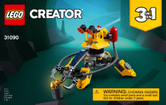 LEGO 31090 instructions page 1 – build guide