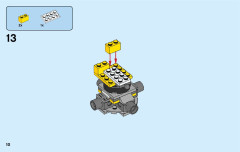 LEGO 31090 instructions page 10 – build guide