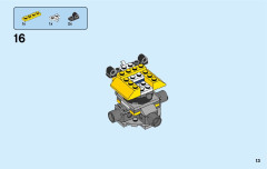 LEGO 31090 instructions page 13 – build guide
