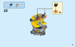 LEGO 31090 instructions page 19 – build guide