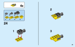 LEGO 31090 instructions page 21 – build guide