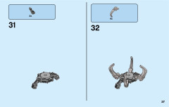 LEGO 31090 instructions page 27 – build guide