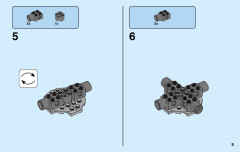 LEGO 31090 instructions page 5 – build guide