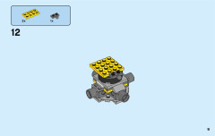 LEGO 31090 instructions page 9 – build guide