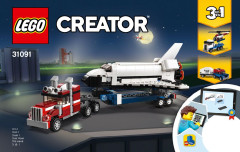 LEGO 31091 instructions page 1 – build guide