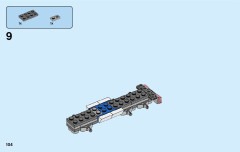 LEGO 31091 instructions page 104 – build guide