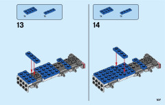 LEGO 31091 instructions page 107 – build guide