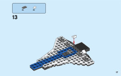 LEGO 31091 instructions page 17 – build guide