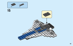 LEGO 31091 instructions page 19 – build guide