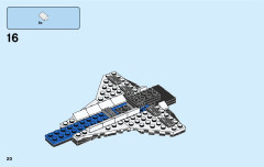 LEGO 31091 instructions page 20 – build guide