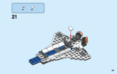 LEGO 31091 instructions page 25 – build guide