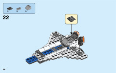 LEGO 31091 instructions page 26 – build guide