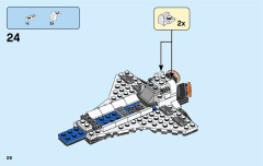 LEGO 31091 instructions page 28 – build guide