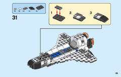LEGO 31091 instructions page 35 – build guide