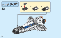 LEGO 31091 instructions page 36 – build guide