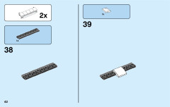 LEGO 31091 instructions page 42 – build guide