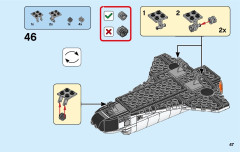 LEGO 31091 instructions page 47 – build guide