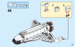 LEGO 31091 instructions page 49 – build guide