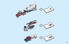 LEGO 31091 instructions page 5 – build guide