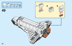 LEGO 31091 instructions page 50 – build guide