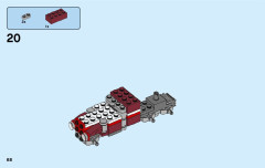 LEGO 31091 instructions page 68 – build guide