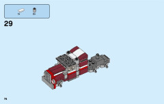LEGO 31091 instructions page 74 – build guide