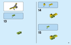 LEGO 31092 instructions page 11 – build guide