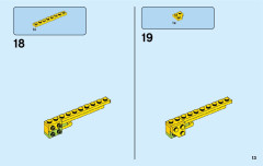 LEGO 31092 instructions page 13 – build guide