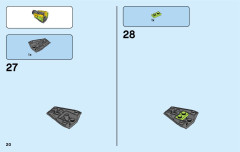 LEGO 31092 instructions page 20 – build guide