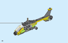 LEGO 31092 instructions page 28 – build guide