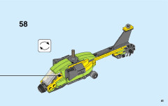 LEGO 31092 instructions page 41 – build guide