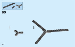 LEGO 31092 instructions page 44 – build guide