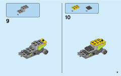 LEGO 31092 instructions page 9 – build guide
