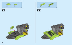 LEGO 31092 instructions page 12 – build guide