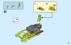 LEGO 31092 instructions page 19 – build guide