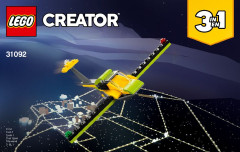 LEGO 31092 instructions page 1 – build guide