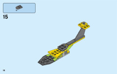 LEGO 31092 instructions page 10 – build guide